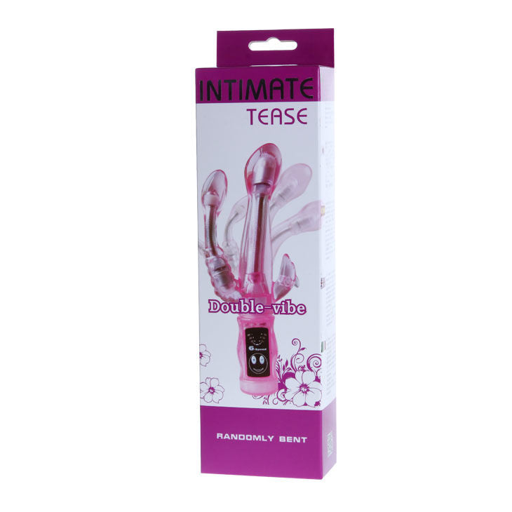 BAILE - FLEXIBLE VIBRATOR WITH ANAL STIMULATOR BAILE VIBRATORS