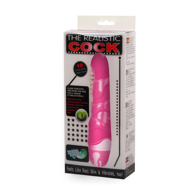 BAILE - THE REALISTIC COCK PINK 21.8 CM BAILE VIBRATORS