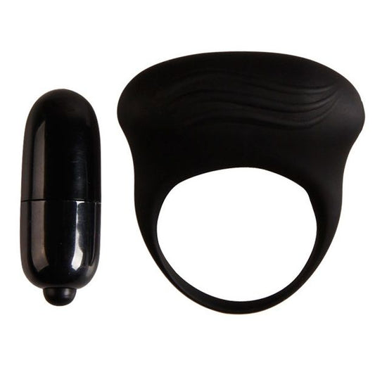 PRETTY LOVE - ANILLO VIBRADOR BERTRAM BLACK