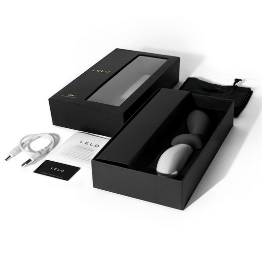 LELO - VIBRADOR DE PRÓSTATA NEGRO LOKI