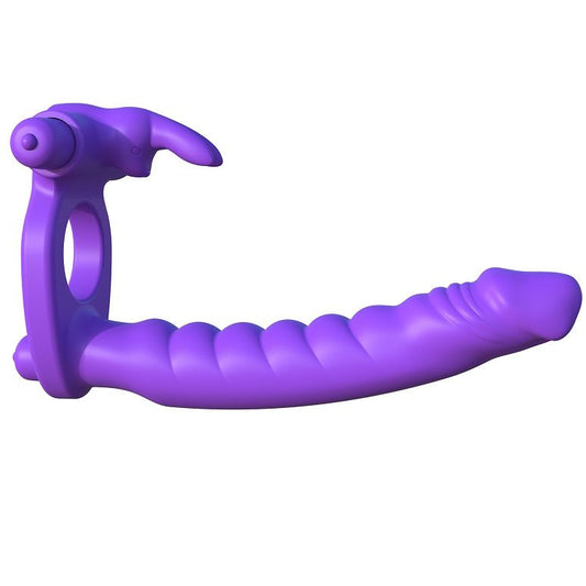 ANILLOS PARA PENE FANTASY C-RINGZ - CONEJITO DOBLE VIBRADOR DE SILICONA