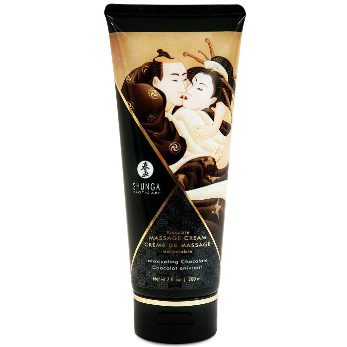 SHUNGA - CHOCOLATE MASSAGE CREAM 200 ML SHUNGA MASSAGE CREAM