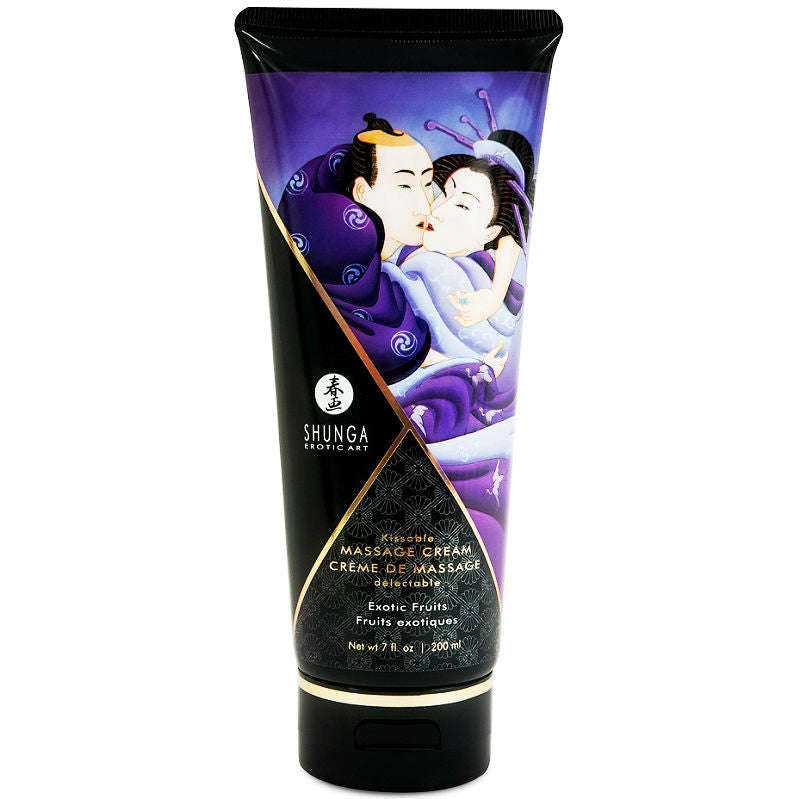 SHUNGA - EXOTIC FRUITS MASSAGE CREAM 200 ML SHUNGA MASSAGE CREAM