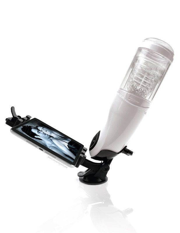 EXTREME TOYZ - PDX MEGA BATOR USB MALE MASTURBATOR VAGINA WHITE EXTREME TOYZ