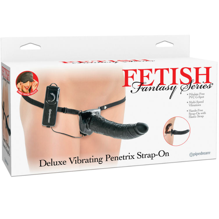 FETISH FANTASY SERIES - SERIES DELUXE VIBRATING PENETRIS STRAP-ON FETISH FANTASY SERIES