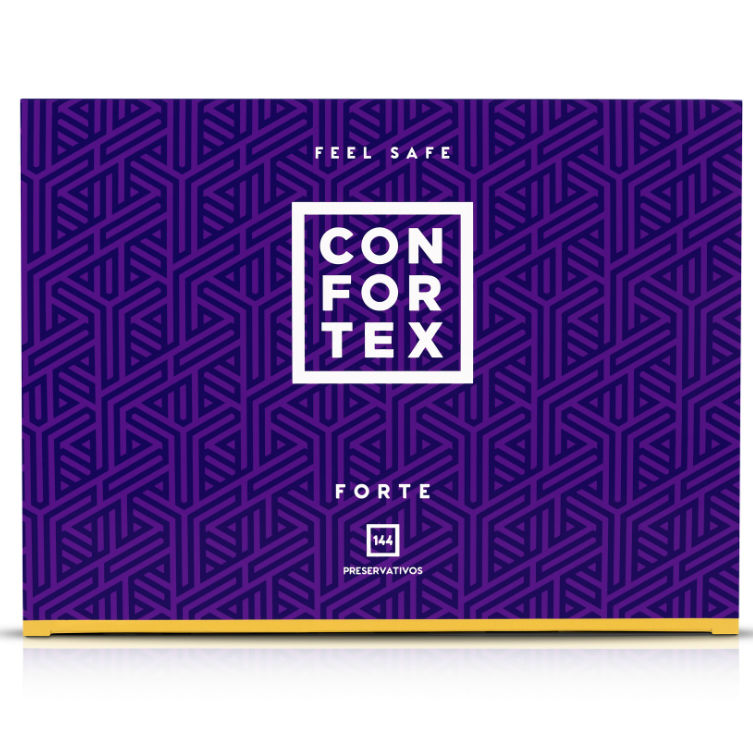 CONFORTEX - NATURE FORTE CONDOMS 144 UNITS CONFORTEX