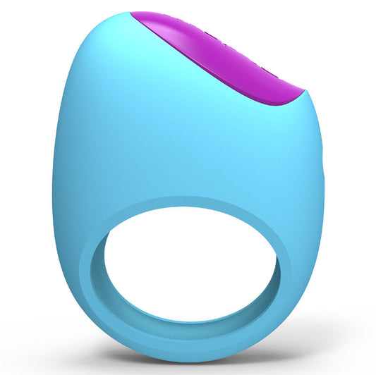 LELO - ANILLO VIBRADOR REMOJI LIFEGUARD DE PICOBONG CON APP, AZUL SOCORRISTA