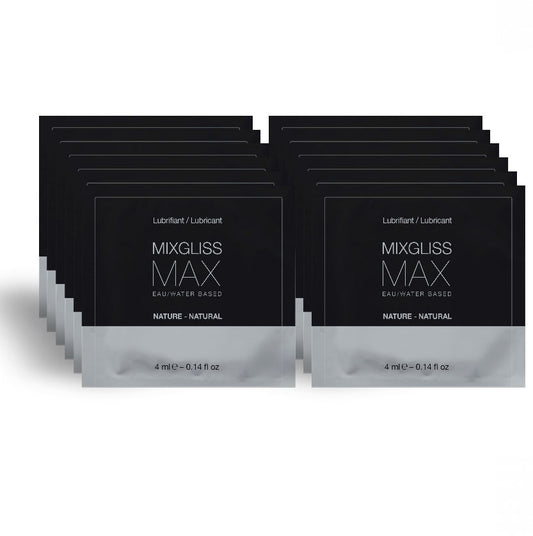 MIXGLISS - DILATADOR ANAL MÁXIMO LUBRICANTE PACK 12 MONODOSIS 4ML
