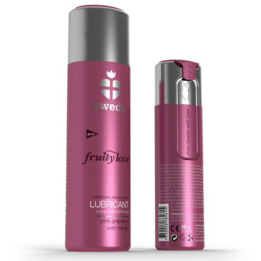 SWEDE - LUBRICANTE FRUTAL DE AMOR POMELO ROSA CON MANGO 100 ML