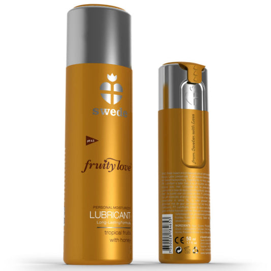 LUBRICANTE ÍNTIMO SWEDE FRUITY LOVE MIEL DE FRUTAS TROPICALES 50 ML