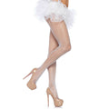 LEG AVENUE - COLLANT BIANCHI A RETE IN NYLON - TAGLIA UNICA