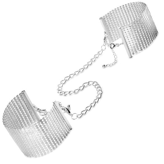 BIJOUX - ESPOSAS METÁLICAS PLATEADAS DESIR MÉTALLIQUE