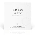 LELO - SCATOLA DI PRESERVATIVI HEX 3 UNITÀ