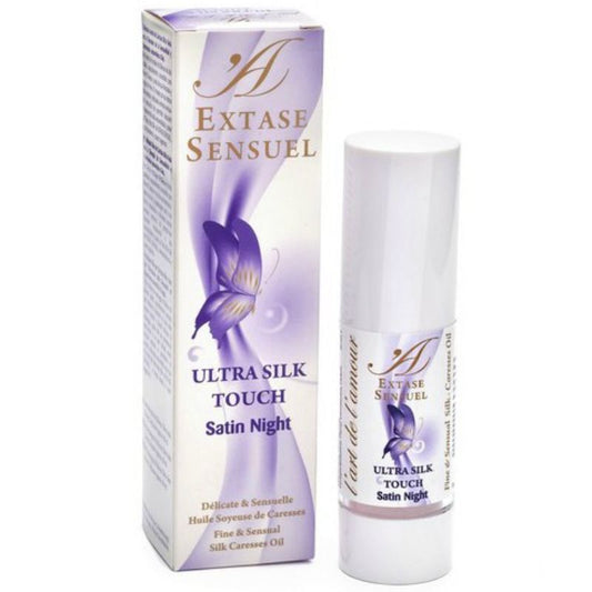 EXTASE SENSUAL - ACEITE DE MASAJE NOCTURNO DE SATÉN ULTRA SEDOSO