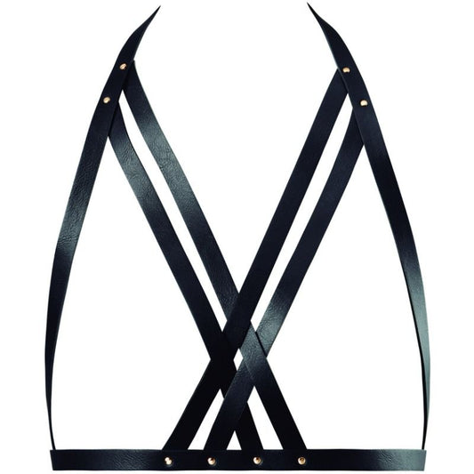 BIJOUX INDISCRETS MAZE - REGGISENO A FASCIA CON IMBRAGO NERO