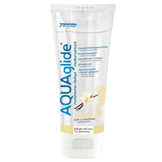 JOYDIVISION AQUAGLIDE - LUBRICANTE ÍNTIMO CON BASE ACUOSA SABOR VAINILLA 100 ML
