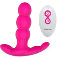 NALONE - VIBRATORE ANALE A PERLA CON TELECOMANDO NERO