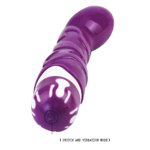 BAILE - REALISTIC COCK 10 RHYTHMS SENSATION VIOLET BAILE VIBRATORS