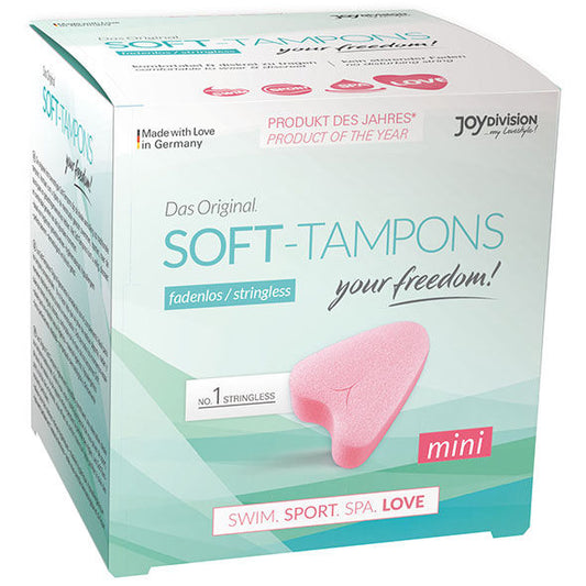 JOYDIVISION SOFT-TAMPONS - SOFT-TAMPONS ORIGINALI MINI 3 PEZZI