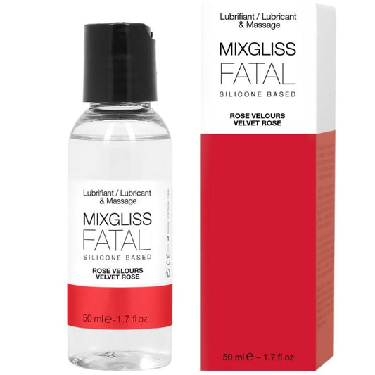 MIXGLISS - ROSAS FATALES LUBRICANTE DE SILICONA 50 ML