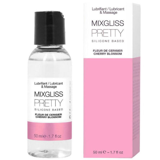 MIXGLISS - LUBRICANTE DE SILICONA CHERRY BLOSSOM 50 ML