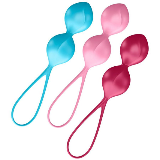 SATISFYER - CONJUNTO DE ENTRENAMIENTO LOVEBALLS 2