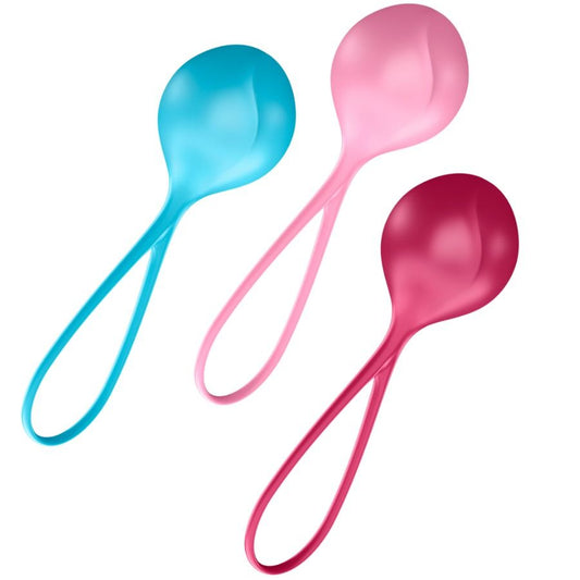 SATISFYER - CONJUNTO DE ENTRENAMIENTO LOVEBALLS 3