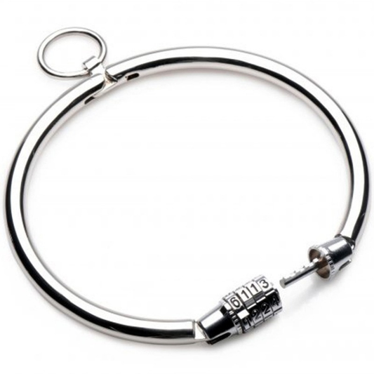 METALLO DURO - CHIUSURA A COMBINAZIONE PER COLLANA IN METALLO 10,5 CM