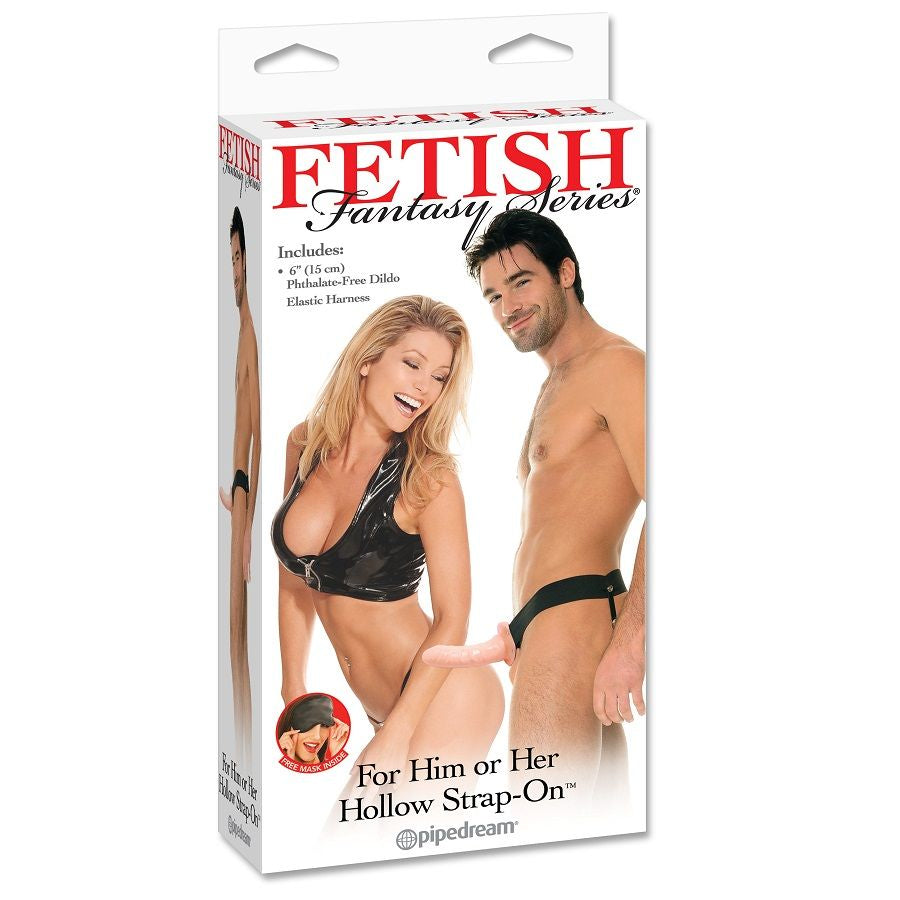 FETISH FANTASY SERIES - FLESH ADJUSTABLE HOLLOW HARNESS 15 CM FETISH FANTASY SERIES