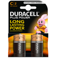 DURACELL - BATTERIA PLUS POWER C LR14 2 PEZZI