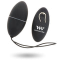 WOMANVIBE - UOVO ALSAN TELECOMANDO SILICONE NERO
