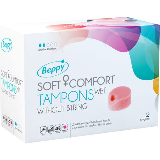 BEPPY - TAMPONI COMFORT MORBIDO BAGNATI 2UNITÀ