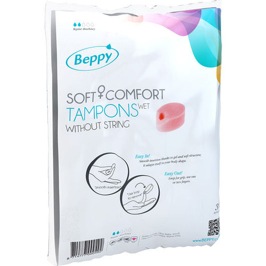 BEPPY - TAMPONI MORBIDI COMFORT UMIDI 30 PEZZI