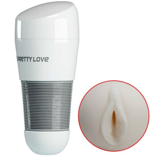 PRETTY LOVE - MASTURBADOR VAGINAL KITTY WHITE