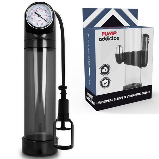 PUMP ADDICTED - VIBRATORE NERO RX9