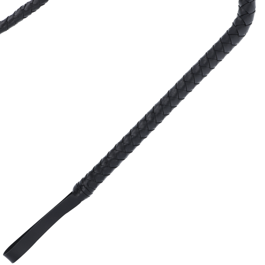 DARKNESS - BLACK BONDAGE WHIP 210CM DARKNESS SENSATIONS