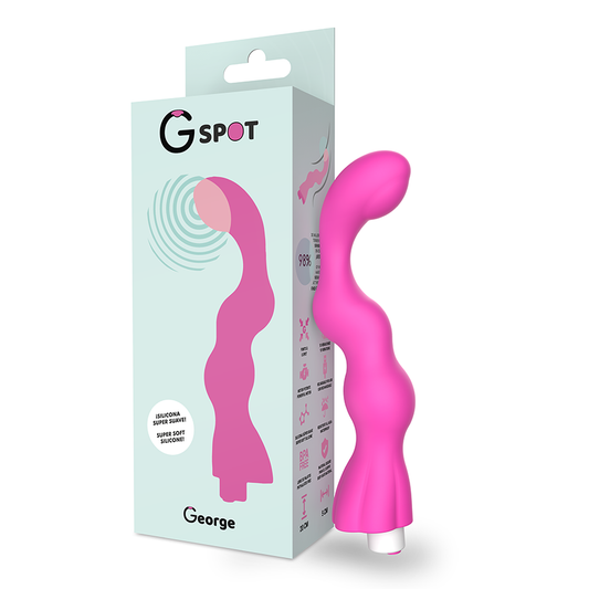 G-SPOT - VIBRATORE G-SPOT GEORGE ROSA GOMMA