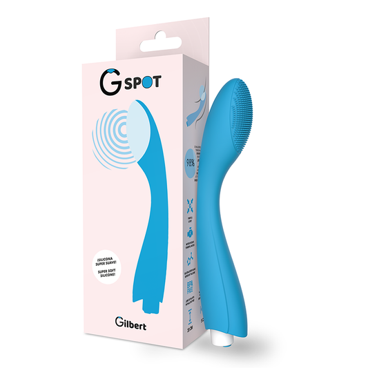 G-SPOT - VIBRATORE G-SPOT GYLBERT TURCHESE BLU