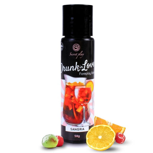 SECRETPLAY - LUBRICANTE BORRACHO DE AMOR SANGRÍA 60 ML