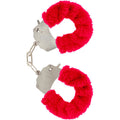 TOYJOY - MANETTE PELLICCIOSE PER BONDAGE ROSSE