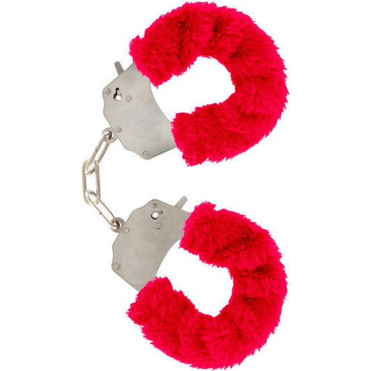 TOYJOY - MANETTE PELLICCIOSE PER BONDAGE ROSSE