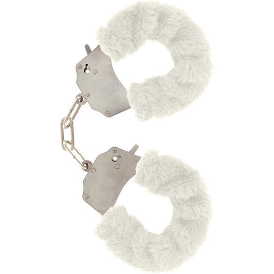 TOYJOY - MANETTE IN PELLICCIA MORBIDA BONDAGE BIANCHE