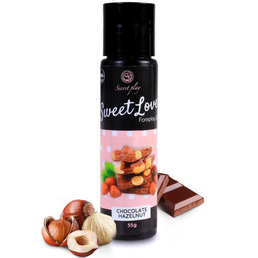 SECRETPLAY - GEL SWEET LOVE CHOCOLATE CON AVELLANA 60 ML