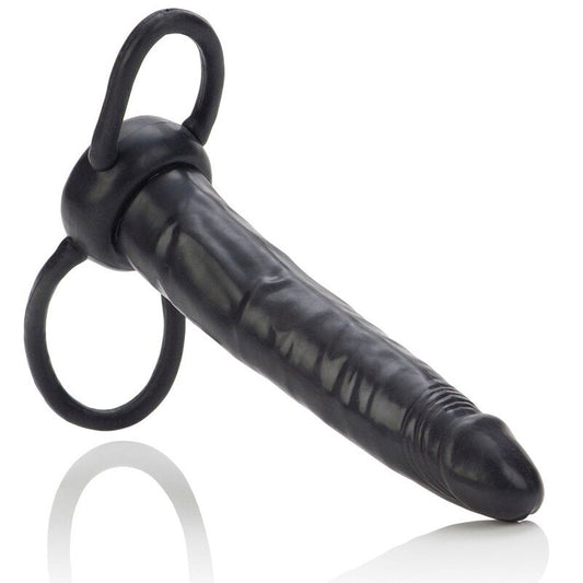 CALEXOTICS - PENETRADOR DOBLE ACOMODADOR NEGRO