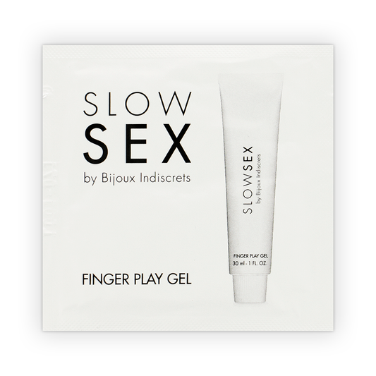 BIJOUX - GEL DE MASAJE SLOW SEX CON JUEGO DE DEDOS MONODOSIS