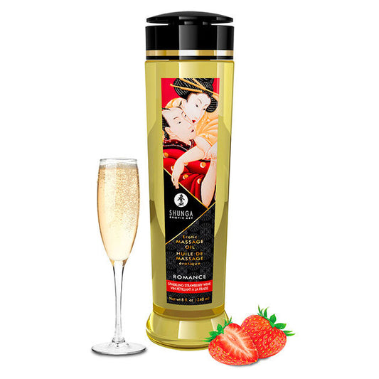 SHUNGA - OLIO DA MASSAGGIO EROTICO ROMANTICO 240 ML