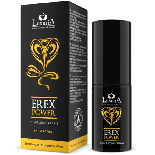 INTIMATELINE LUXURIA - CREMA PARA PENE EREX POWER HARD LONGER 30 ML