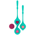RITHUAL - JUEGO DE ENTRENAMIENTO PÉLVICO DEVA AQUA GREEN