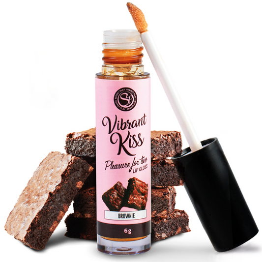 SECRETPLAY - BRILLO LABIAL VIBRANT KISS BROWNIE