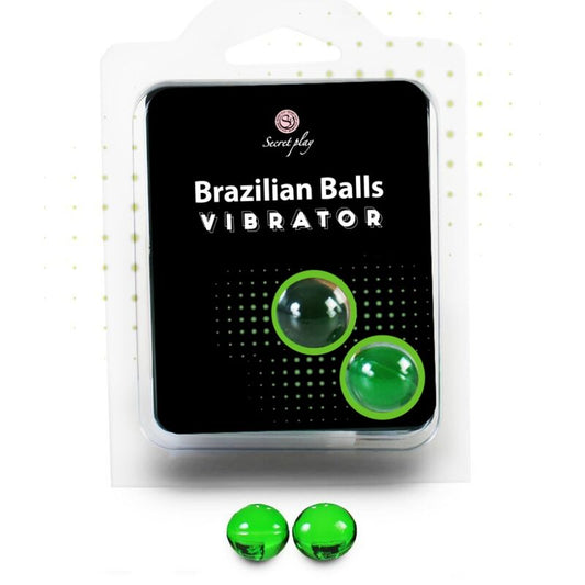 SECRETPLAY - SET DE 2 BOLAS BRASILEÑAS SHOCK